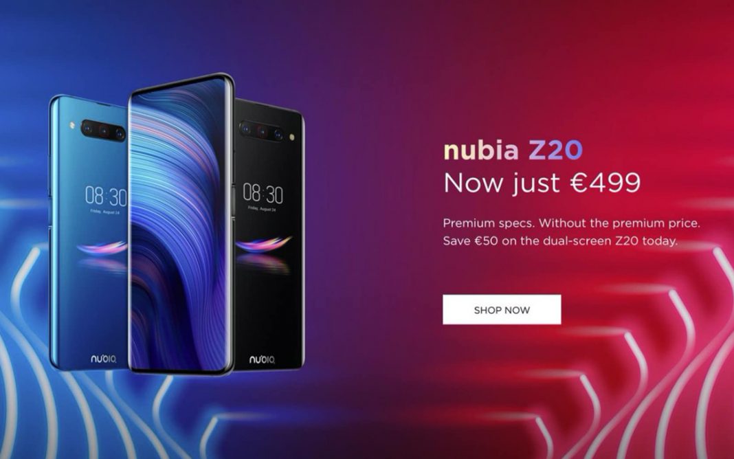 Zte nubia z20 обзор